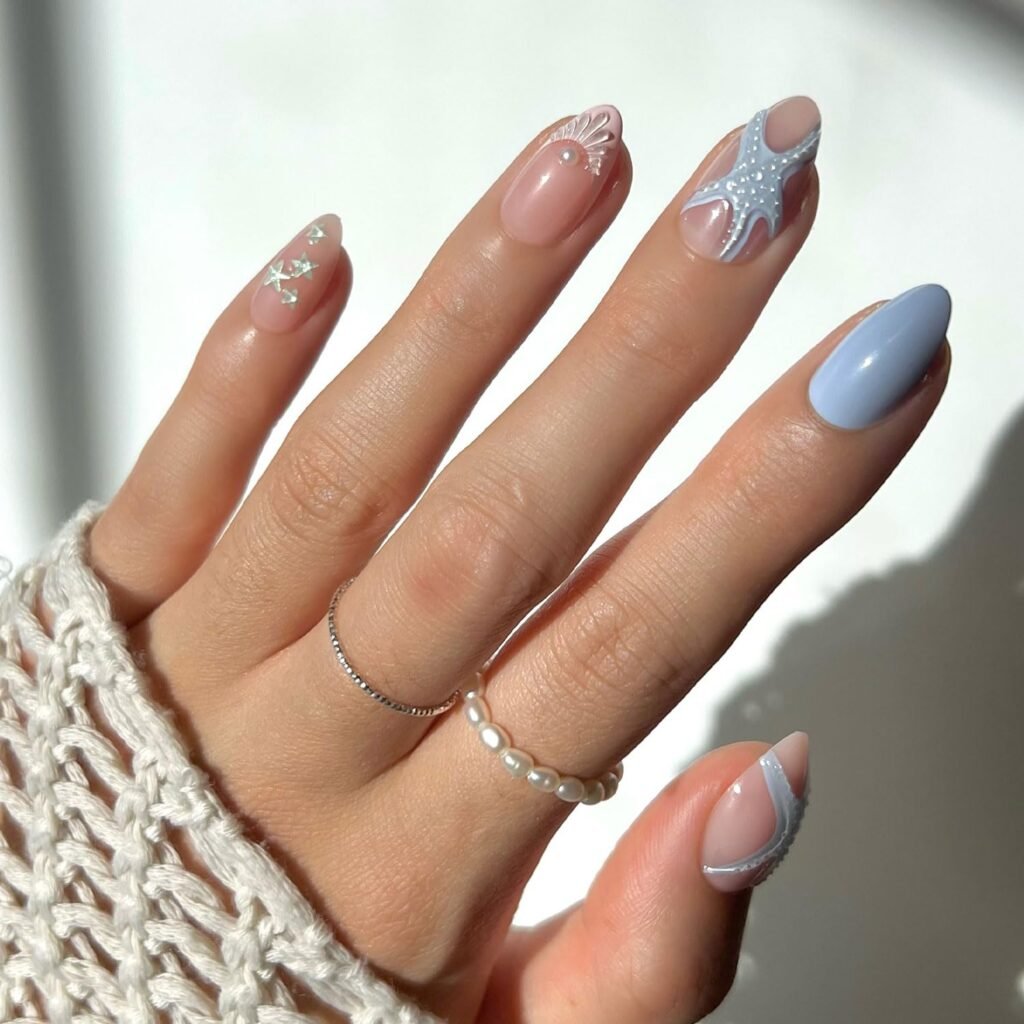 Glamnetic Press On Nails - Salty Waves