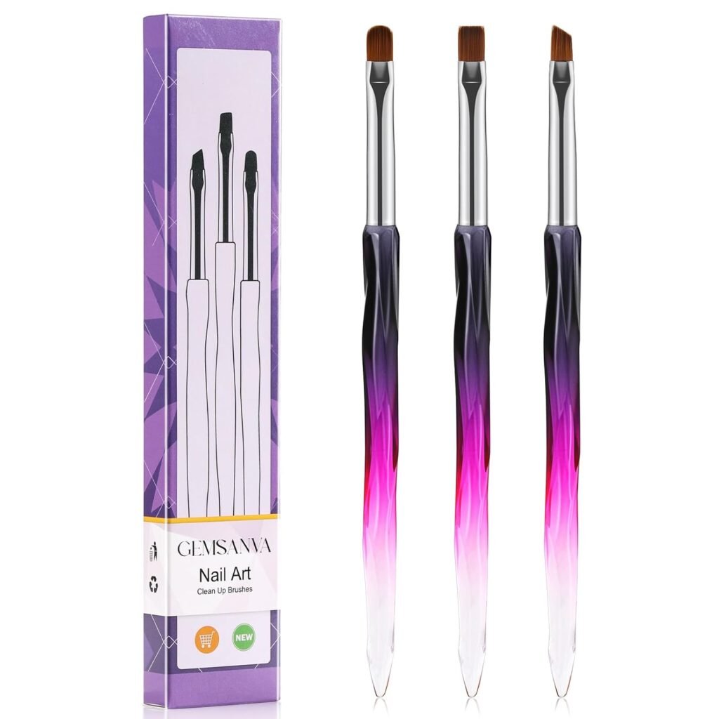 GEMSANVA Nail Art Brushes